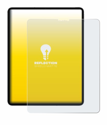 Image de l'appareil Apple iPad 12.9" Pro 2020 (4ème Gen.) avec une grande variété de protections d'écran.