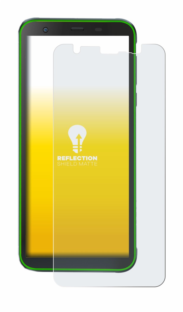 Image de l'appareil Blackview BV6300 Pro avec une grande variété de protections d'écran.