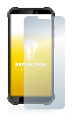 Immagine del dispositivo Oukitel WP5 Pro con un'ampia varietà di protezioni per lo schermo.