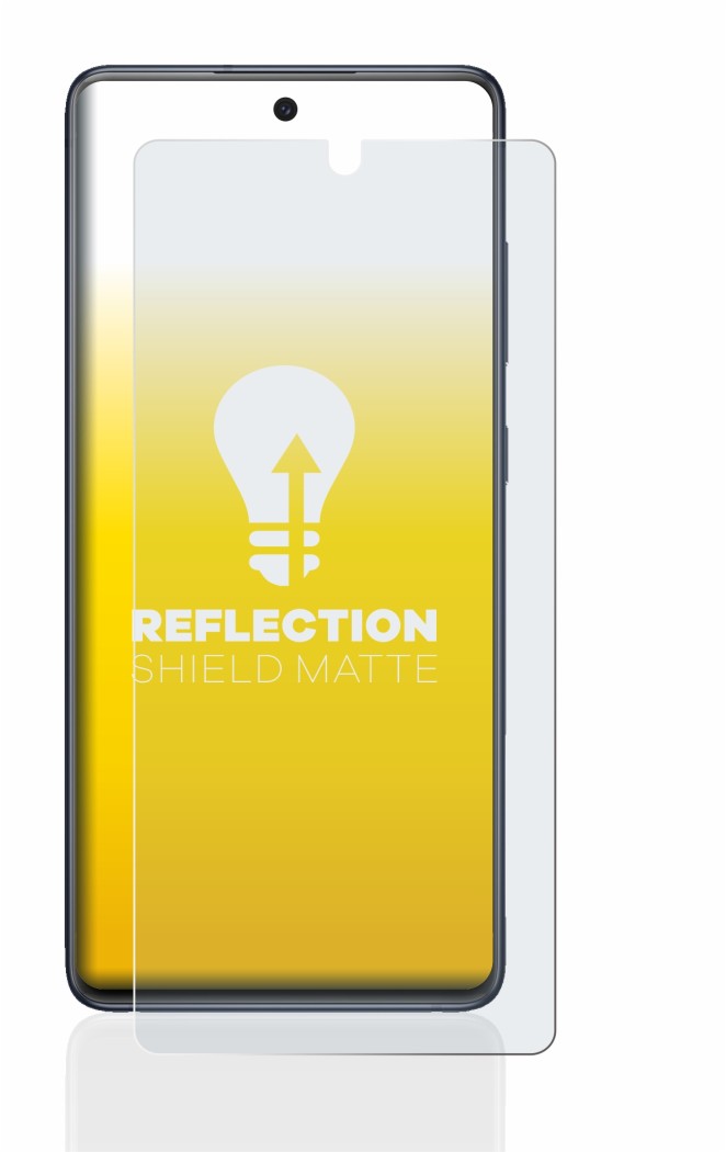 Image of the device Samsung Galaxy S20 FE with a wide variety of screen protectors.