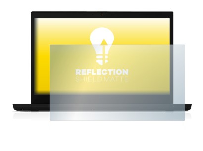 Immagine del dispositivo Lenovo ThinkPad L15 con un'ampia varietà di protezioni per lo schermo.