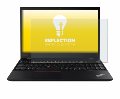 Immagine del dispositivo Lenovo ThinkPad P14s con un'ampia varietà di protezioni per lo schermo.