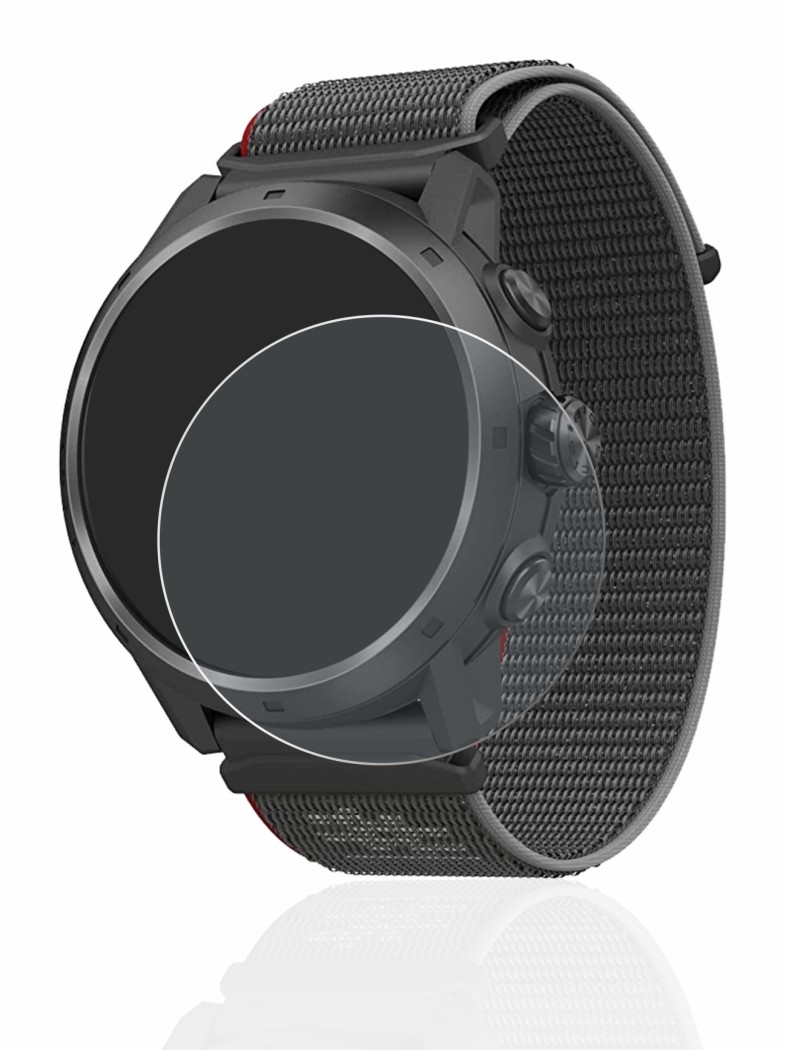 Image de l'appareil Coros Apex 2 Pro avec une grande variété de protections d'écran.