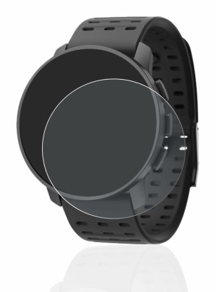 Abbildung des Geräts Suunto 9 Peak Pro mit einer Vielzahl des Displayschutzes.