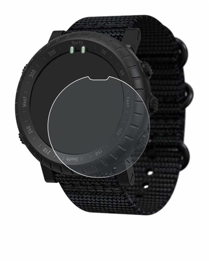 Image de l'appareil Suunto Core Alpha avec une grande variété de protections d'écran.