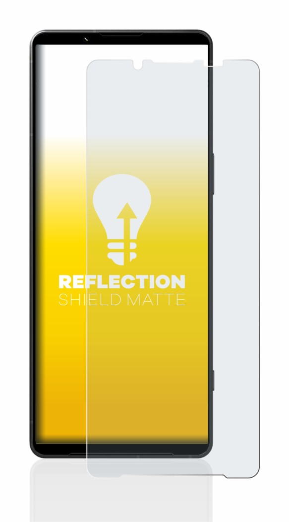 Image de l'appareil Sony Xperia 1 V avec une grande variété de protections d'écran.