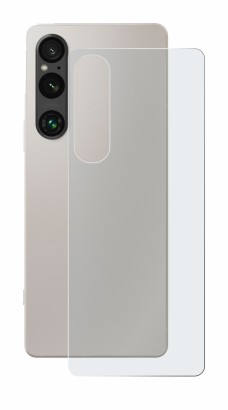 Immagine del dispositivo Sony Xperia 1 V (Posteriore) con un'ampia varietà di protezioni per lo schermo.
