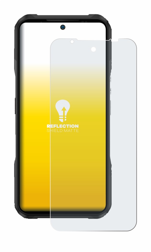 Abbildung des Geräts Doogee V20 Pro mit einer Vielzahl des Displayschutzes.