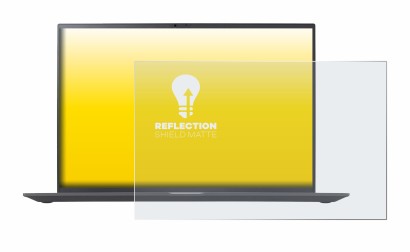 Abbildung des Geräts LG gram 16'' 2023 mit einer Vielzahl des Displayschutzes.