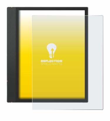 Abbildung des Geräts Boox Note Air 3 mit einer Vielzahl des Displayschutzes.