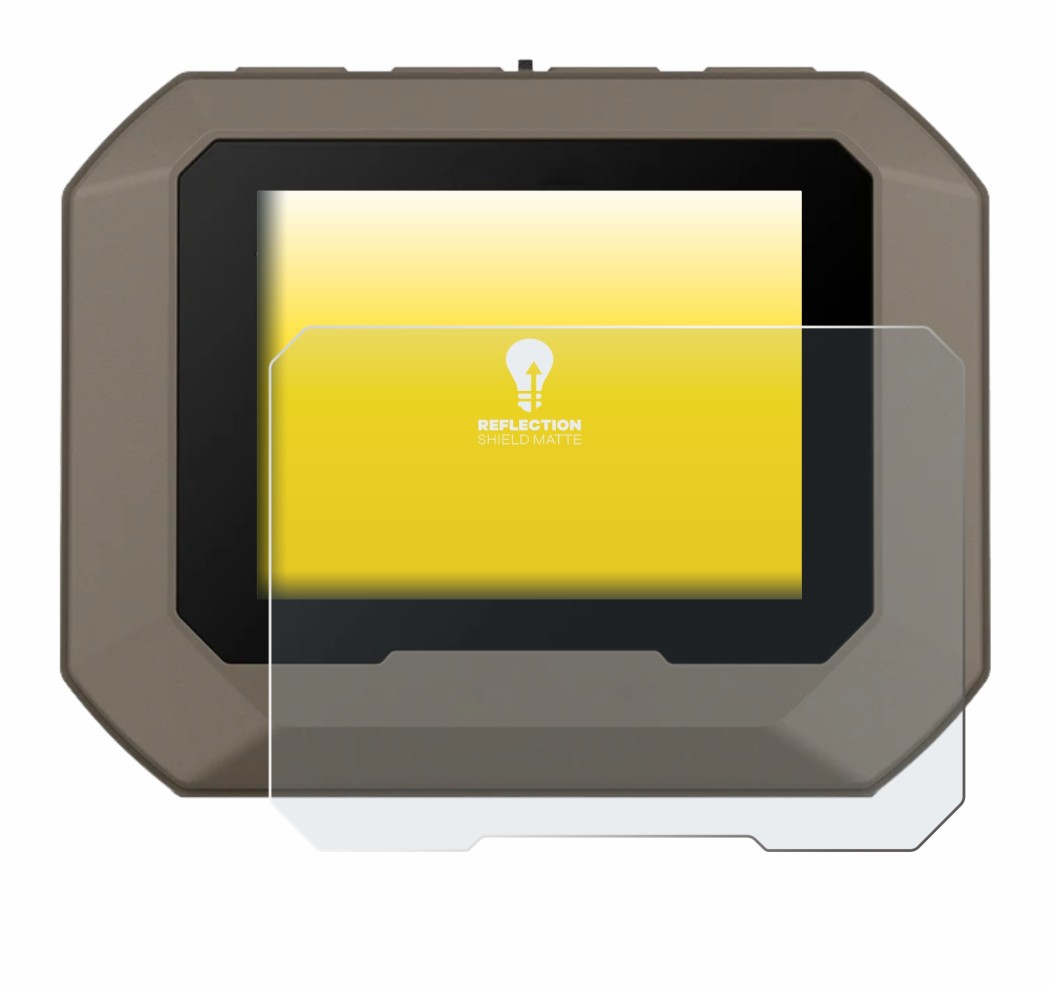 Abbildung des Geräts Garmin Xero C1 Pro mit einer Vielzahl des Displayschutzes.