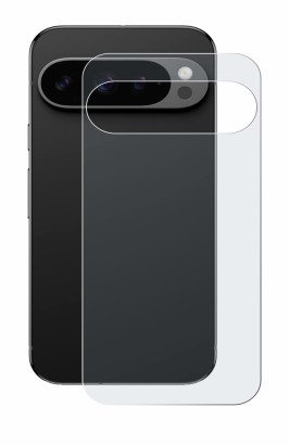 Image of the device Google Pixel 9 Pro (Back) with a wide variety of screen protectors.