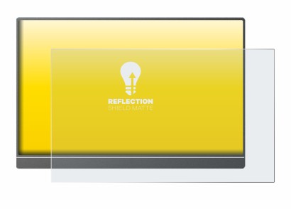 Imagen del dispositivo Arzopa Z1C 16.1" con una amplia variedad de protectores de pantalla.