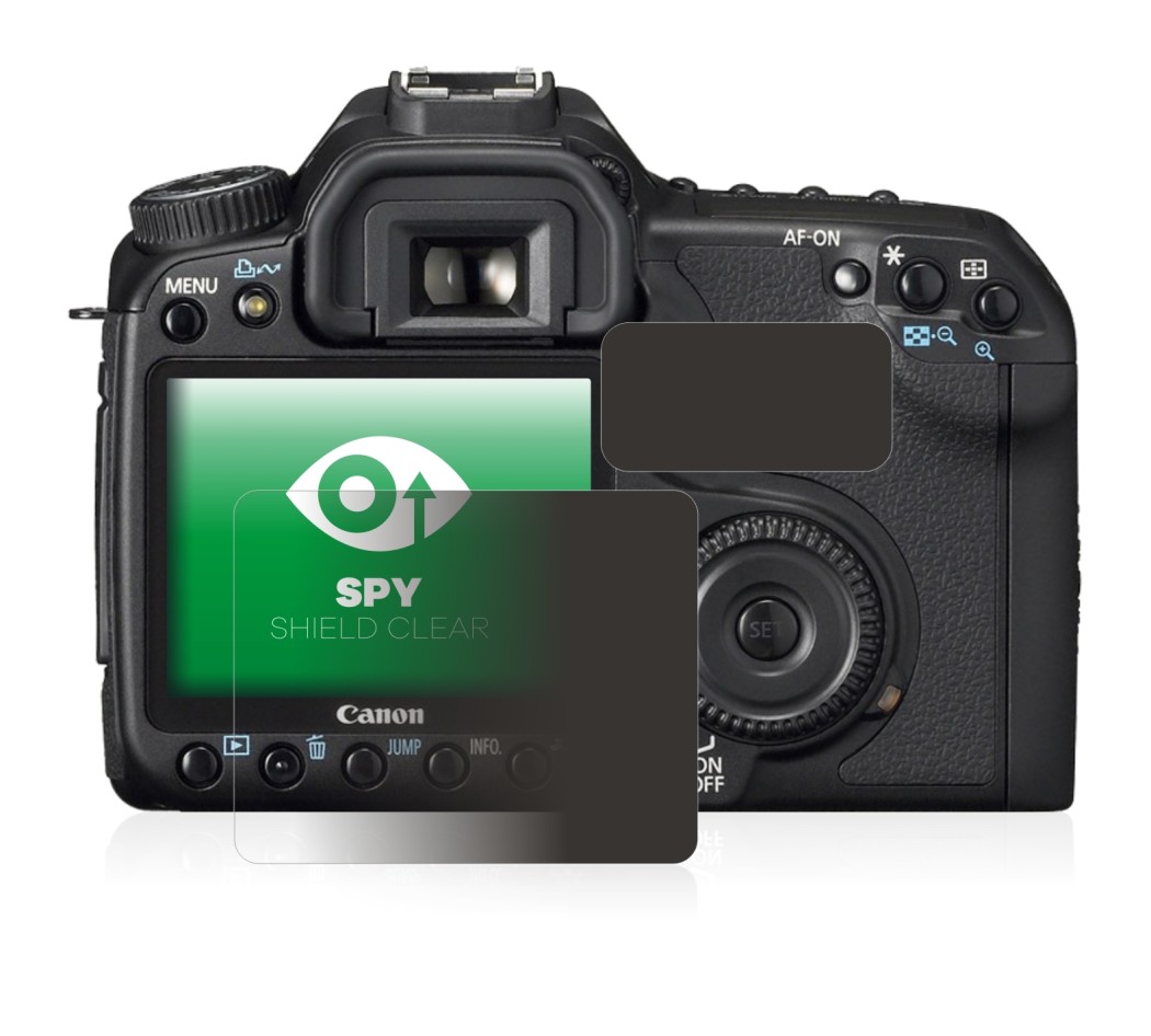 Image de l'appareil Canon EOS 40D avec une grande variété de protections d'écran.