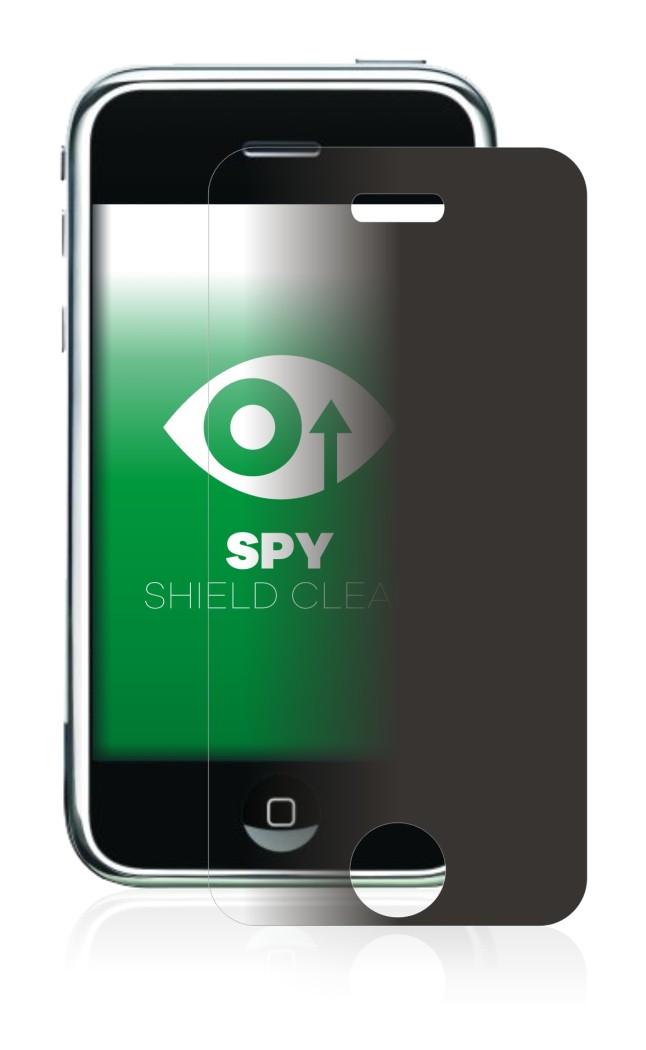 Image of the device Apple iPhone 2G with a wide variety of screen protectors.