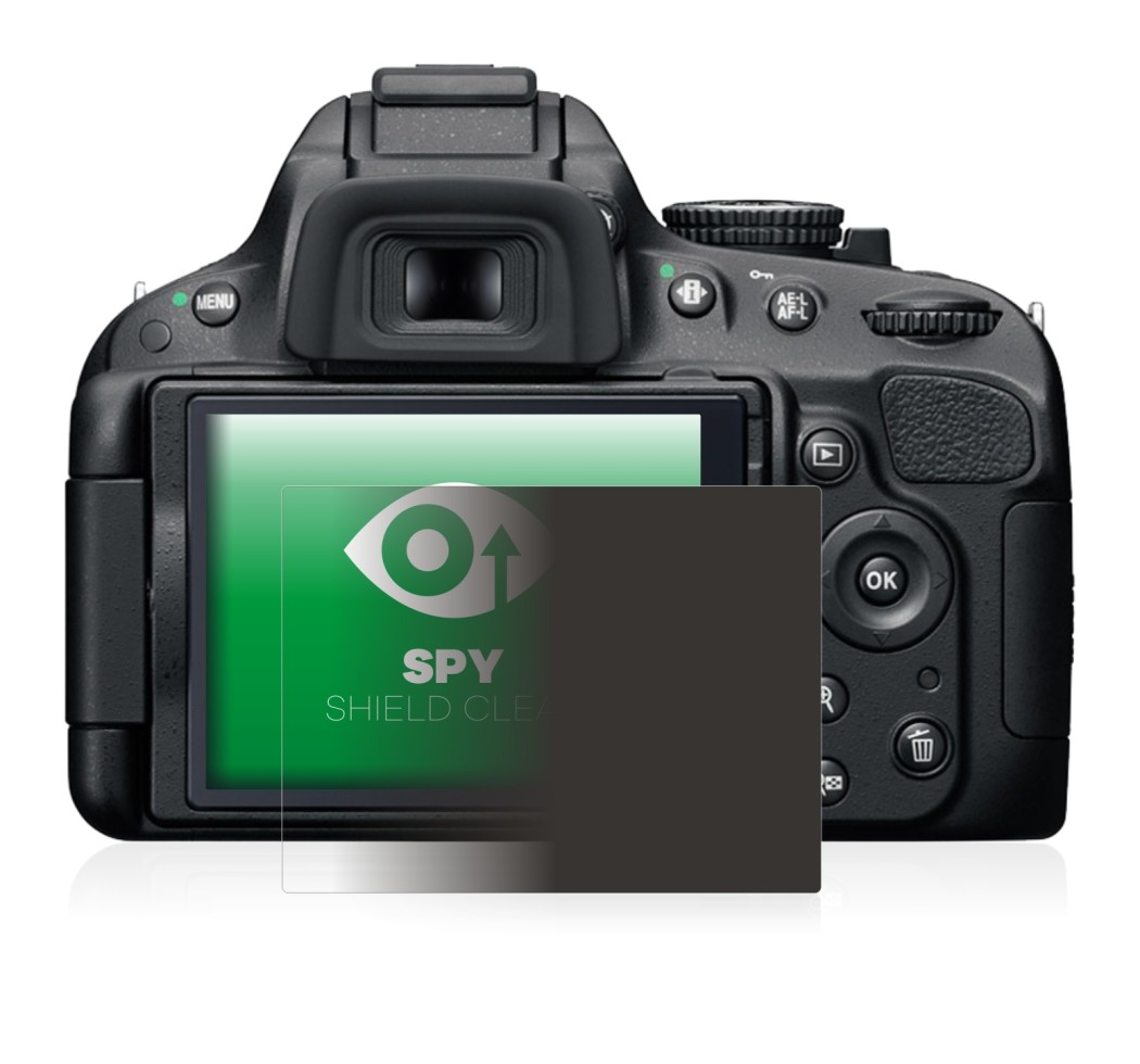 Imagen del dispositivo Nikon D5100 con una amplia variedad de protectores de pantalla.
