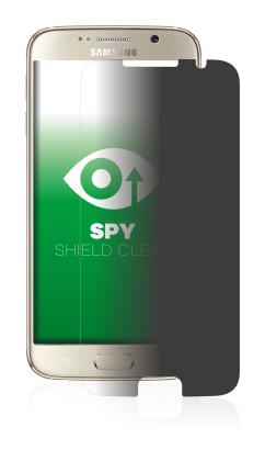 Image de l'appareil Samsung Galaxy S6 avec une grande variété de protections d'écran.