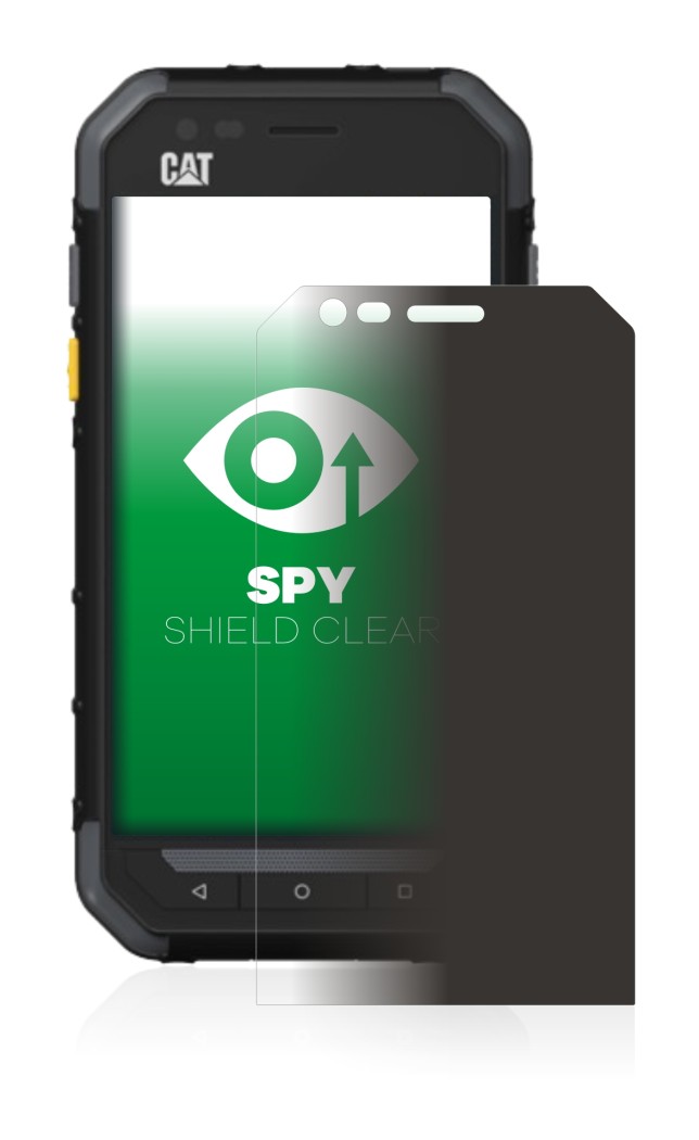 Immagine del dispositivo Caterpillar Cat S30 con un'ampia varietà di protezioni per lo schermo.