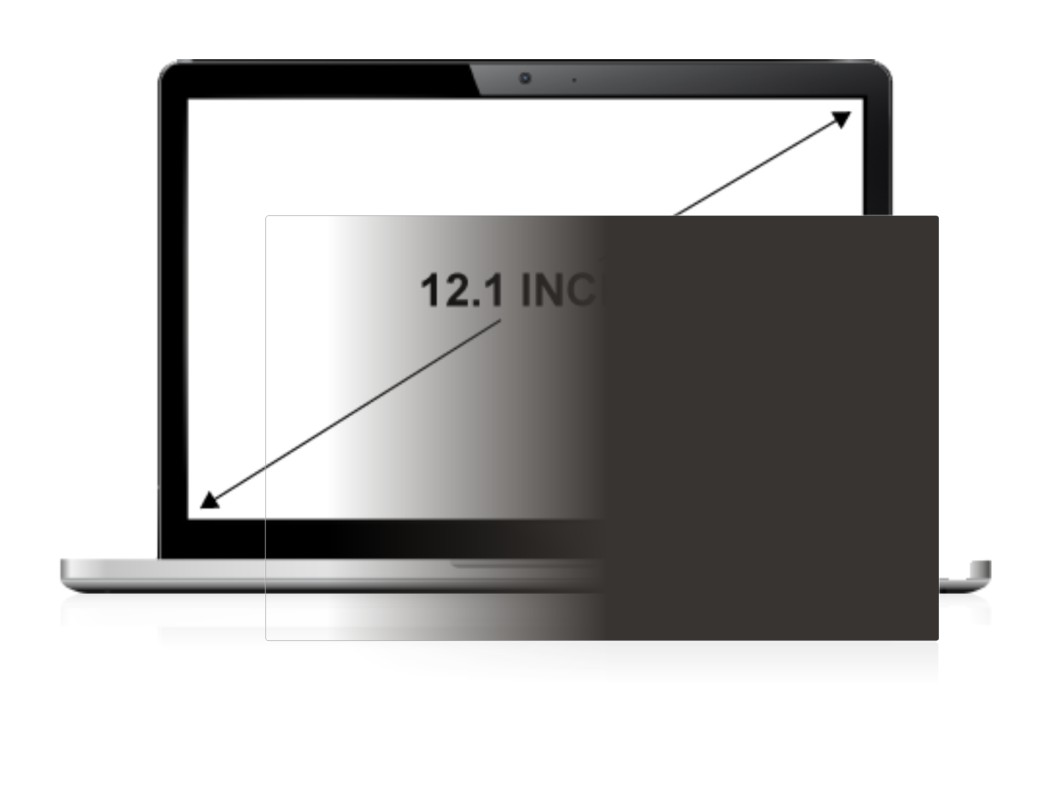 Image of the device with a wide variety of screen protectors.