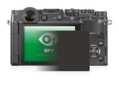 Immagine del dispositivo Olympus PEN-F con un'ampia varietà di protezioni per lo schermo.