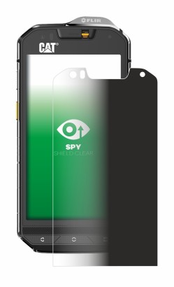 Immagine del dispositivo Caterpillar Cat S60 con un'ampia varietà di protezioni per lo schermo.