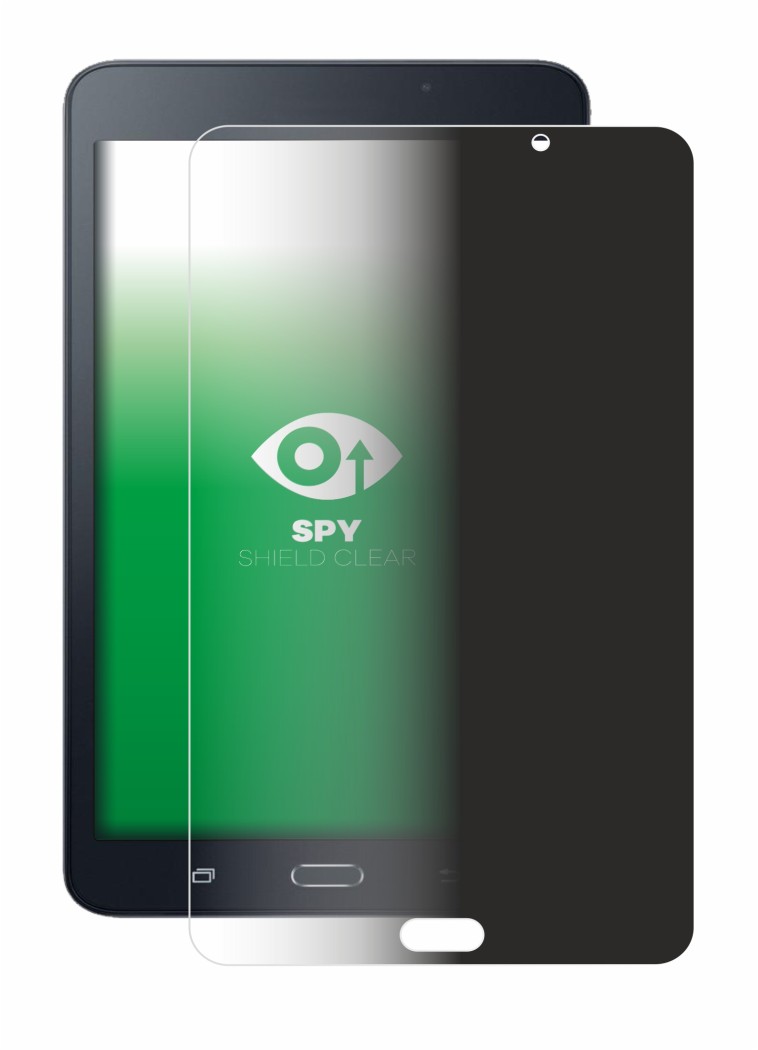 Immagine del dispositivo Samsung Galaxy Tab A6 7.0 con un'ampia varietà di protezioni per lo schermo.