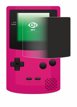 Abbildung des Geräts Nintendo Gameboy Color mit einer Vielzahl des Displayschutzes.