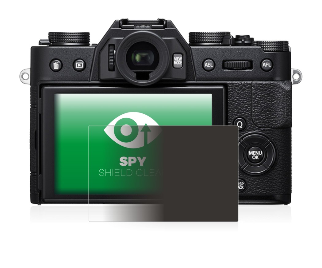 Image of the device Fujifilm X-T20 with a wide variety of screen protectors.