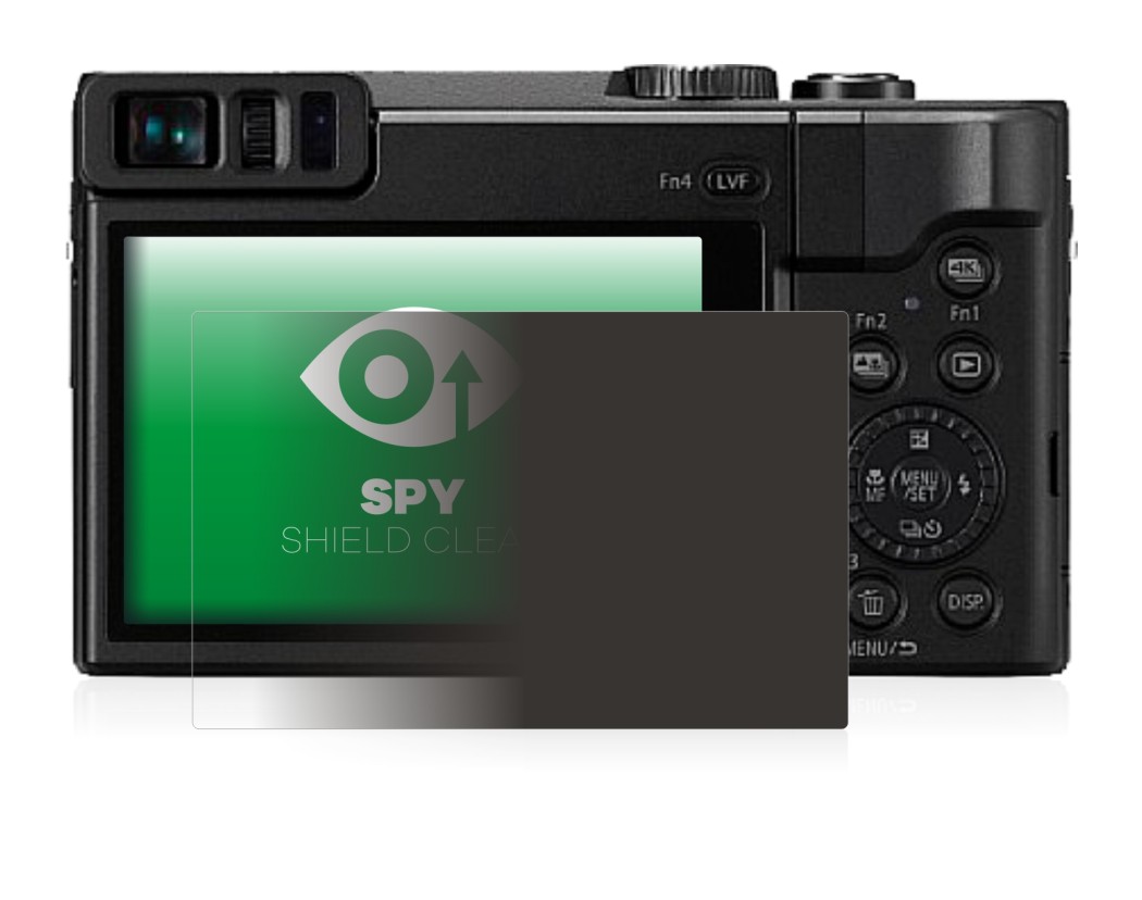 Image de l'appareil Panasonic Lumix DC-TZ91 avec une grande variété de protections d'écran.