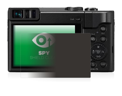Image de l'appareil Panasonic Lumix DC-TZ91 avec une grande variété de protections d'écran.