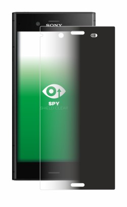 Immagine del dispositivo Sony Xperia XZ1 con un'ampia varietà di protezioni per lo schermo.