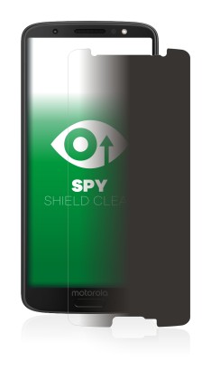 Immagine del dispositivo Motorola Moto G6 con un'ampia varietà di protezioni per lo schermo.