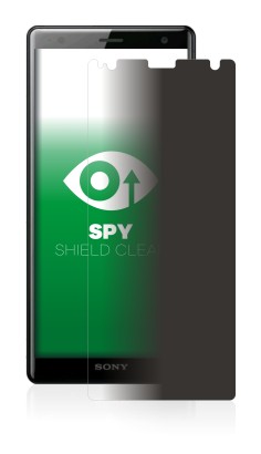 Image of the device Sony Xperia XZ2 with a wide variety of screen protectors.
