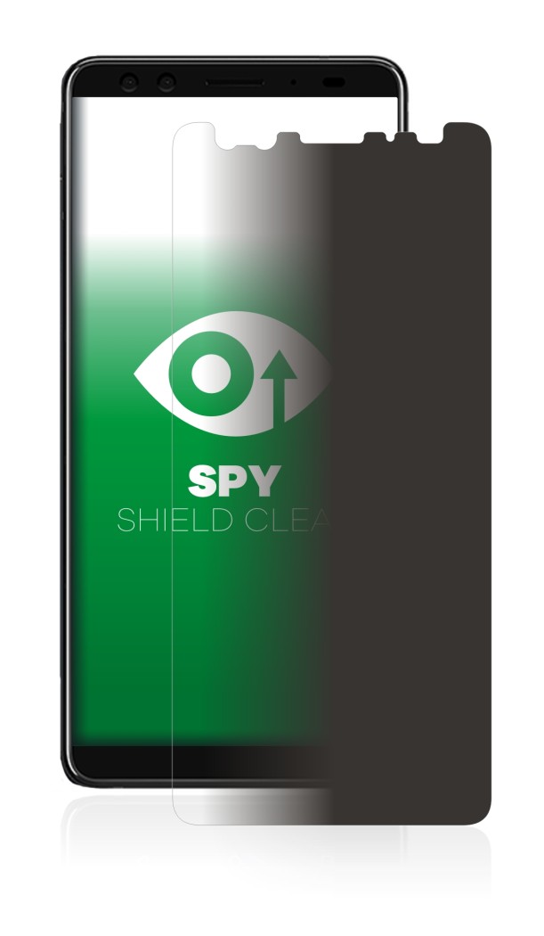 Immagine del dispositivo HTC U12 Plus con un'ampia varietà di protezioni per lo schermo.