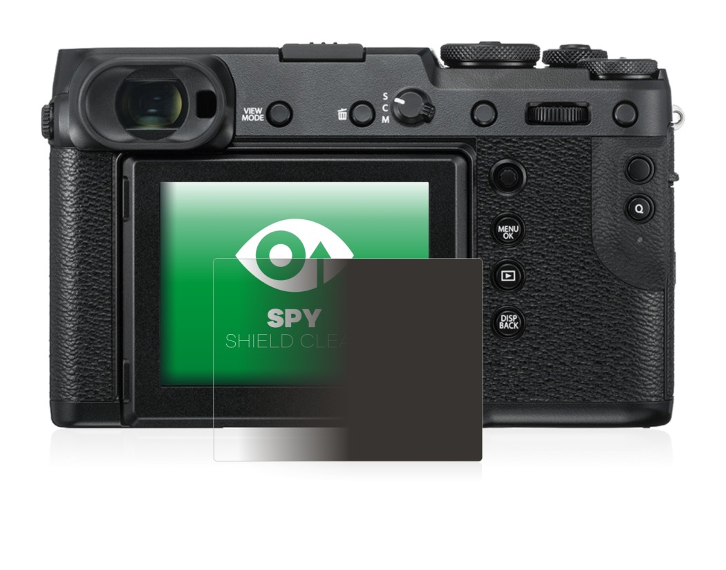 Image of the device Fujifilm GFX 50R with a wide variety of screen protectors.