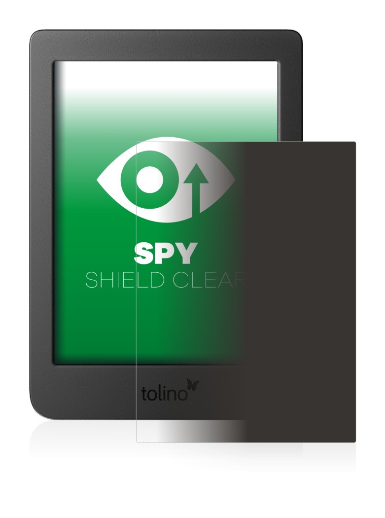 Imagen del dispositivo Tolino Page 2 con una amplia variedad de protectores de pantalla.