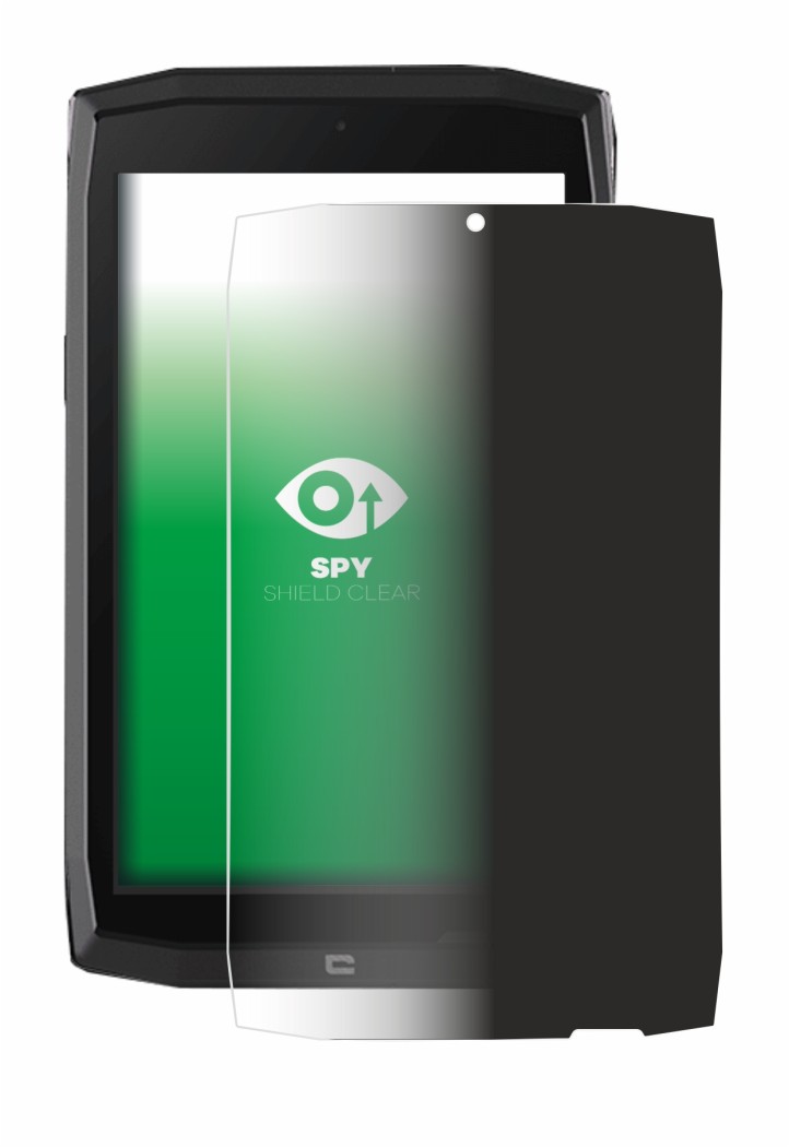 Image of the device Crosscall Core T4 with a wide variety of screen protectors.