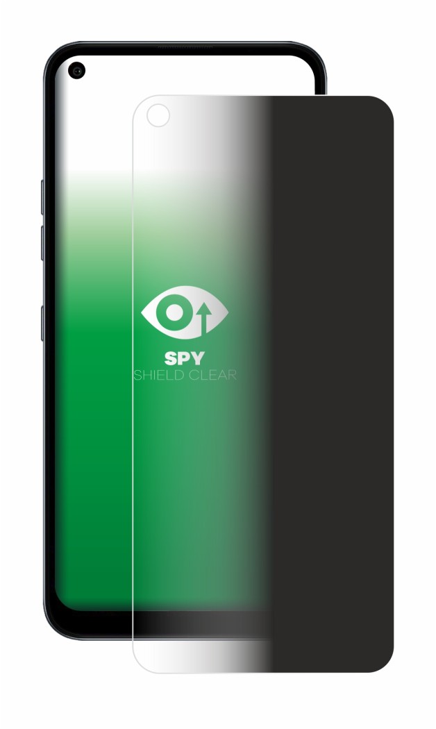 Image de l'appareil LG K61S avec une grande variété de protections d'écran.