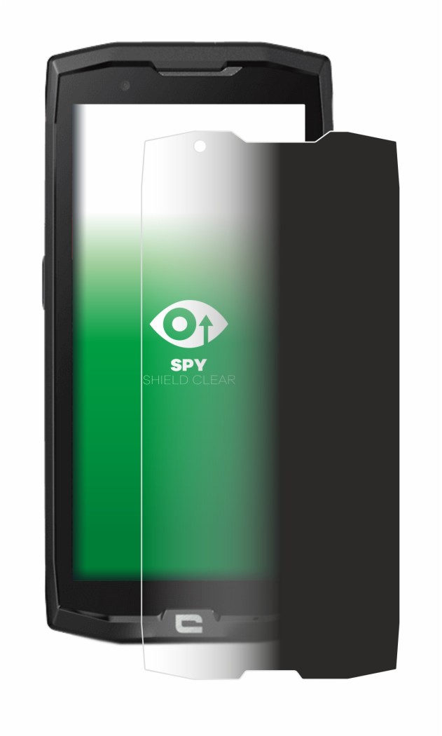 Immagine del dispositivo Crosscall Core X4 con un'ampia varietà di protezioni per lo schermo.