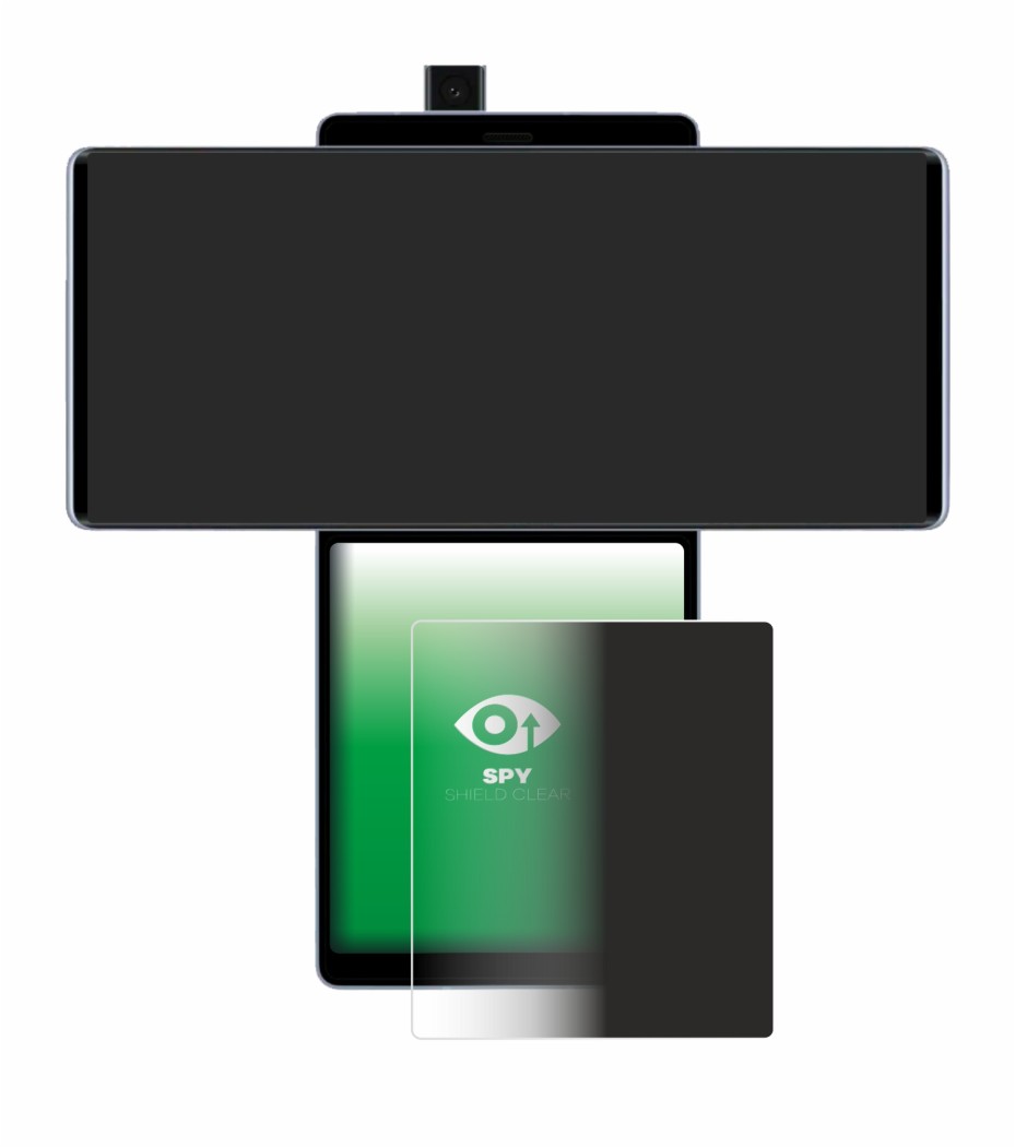 Image of the device LG Wing (Back display) with a wide variety of screen protectors.
