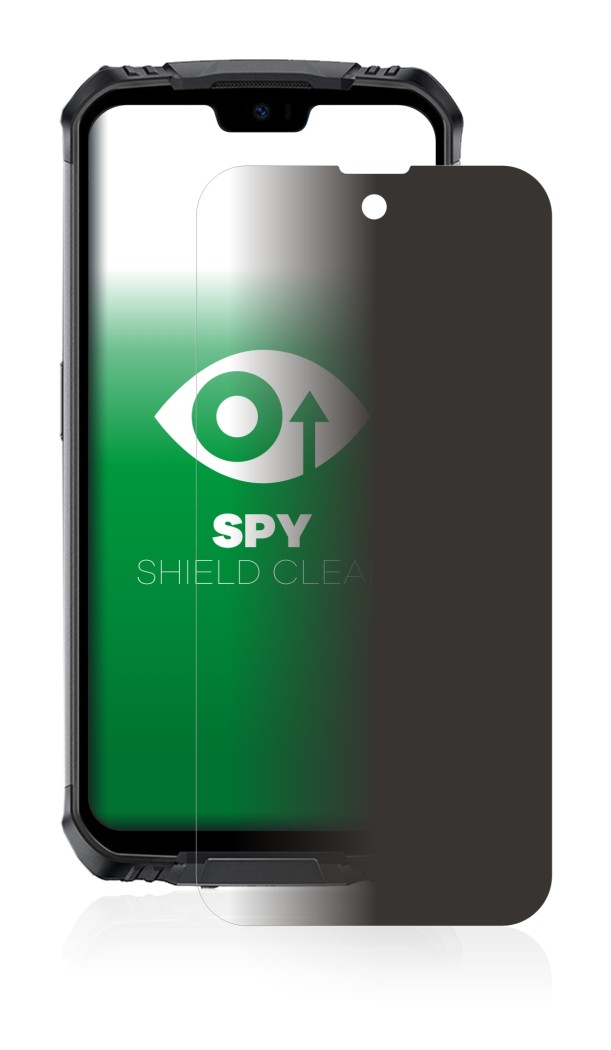 Immagine del dispositivo Doogee S59 Pro con un'ampia varietà di protezioni per lo schermo.