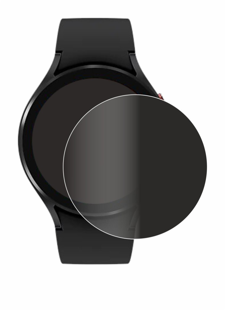 Image of the device Samsung Galaxy Watch 4 (44mm) with a wide variety of screen protectors.