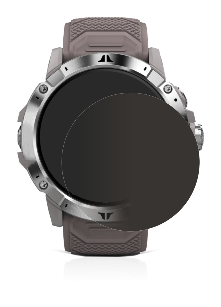 Abbildung des Geräts Coros Vertix 2 mit einer Vielzahl des Displayschutzes.