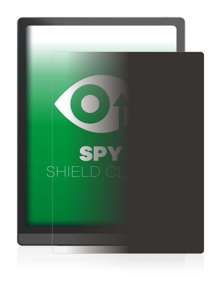 Abbildung des Geräts Boox Tab X mit einer Vielzahl des Displayschutzes.