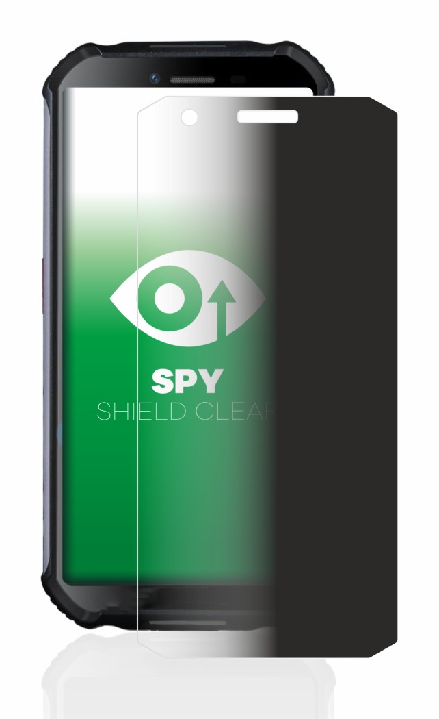 Abbildung des Geräts Doogee S41 mit einer Vielzahl des Displayschutzes.