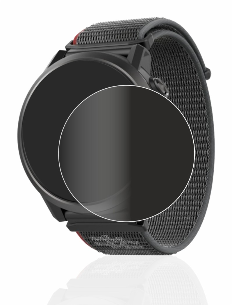 Abbildung des Geräts Coros Apex 2 mit einer Vielzahl des Displayschutzes.