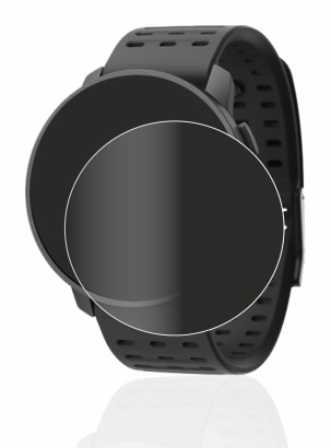 Abbildung des Geräts Suunto 9 Peak Pro mit einer Vielzahl des Displayschutzes.