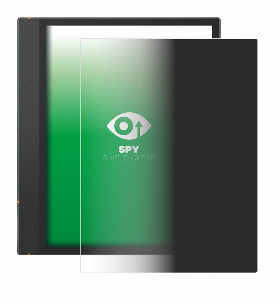 Abbildung des Geräts Boox Note Air 3 mit einer Vielzahl des Displayschutzes.