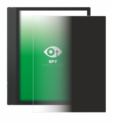 Abbildung des Geräts Boox Note Air 3 mit einer Vielzahl des Displayschutzes.