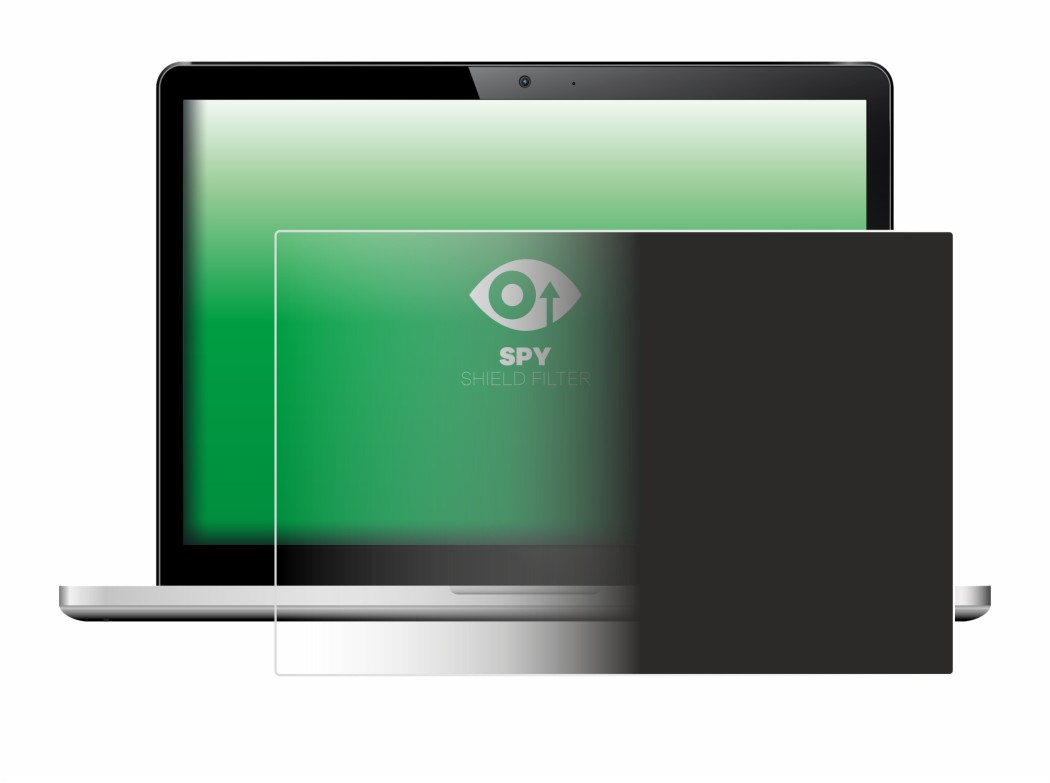 Image of the device with a wide variety of screen protectors.